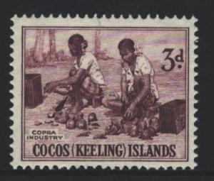 Cocos Islands Sc#1 MNH