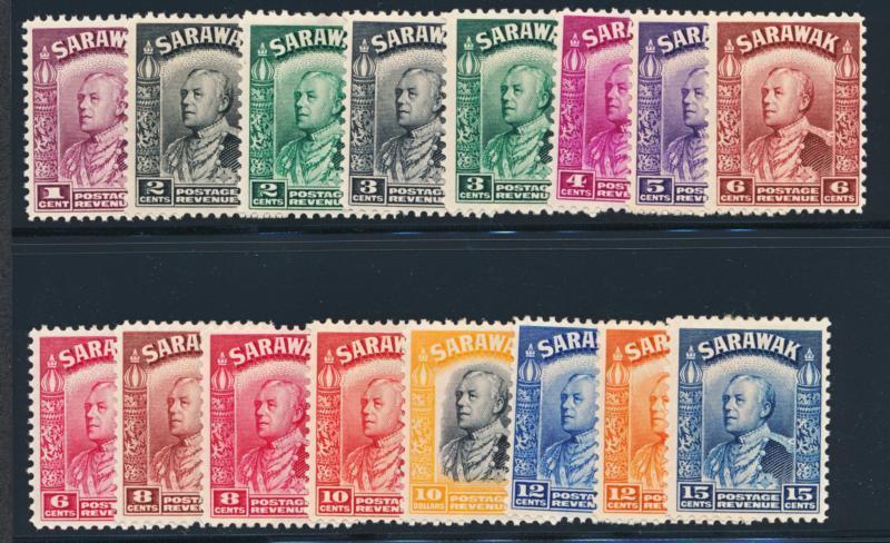 SARAWAK 109-134 MINT LH