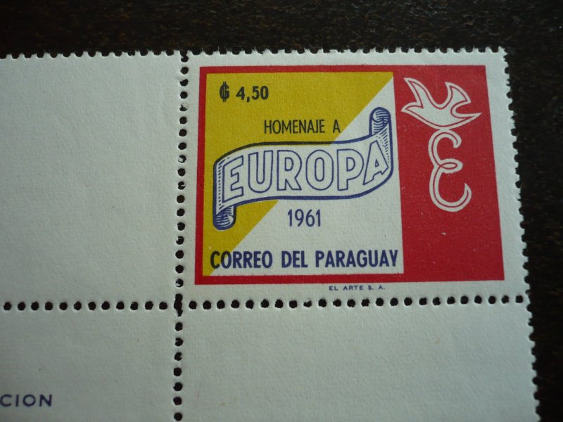 Europa 1961 - Paraguay - Set