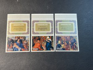 NIUE # 232-234--MINT NEVER/HINGED---COMPLETE SET WITH TABS-----1978