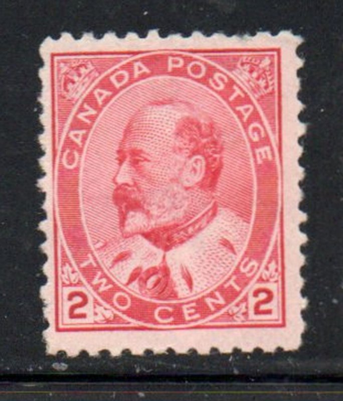 Canada Sc 90 1903 2 carmine Edward VII stamp mint