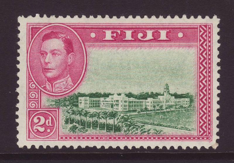 1942 Fiji 2d Perf 13½ U/Mint SG255.