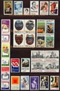 PCBstamps 1980 Commemorative Year Set, (1795-1798,1803-1843) 35 Var., MNH, (4)