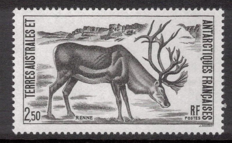 FRENCH ANTARCTIC 1987 Reindeer; Scott 130, Yvert 123; MNH