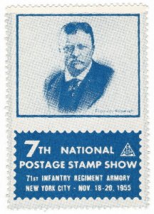 (I.B) US Cinderella : National Postage Stamp Show (New York 1955)