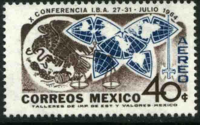 MEXICO C299 Conference of the International Bar Assn. MINT, NH, VF.