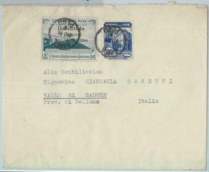 81691 - PERU - POSTAL HISTORY -  COVER to ITALY  1950 - TUBERCULOSIS