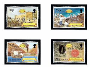 St Helena 712-15 MNH 1998 Discovery of St Helena Anniv