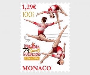 Monaco - Postfris/MNH - Femina Sports 2024