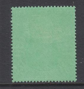 Bermuda Sc 126b MLH. 1942 10sh red & green on green KGVI, perf 14, F-VF