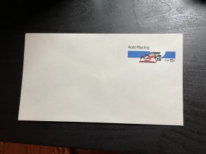 US SC# U587 Auto Racing Unused Envelope