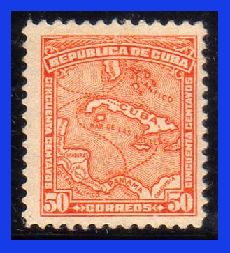 1914 - Cuba - Edif.  201 - MLH - 01 - 32 €