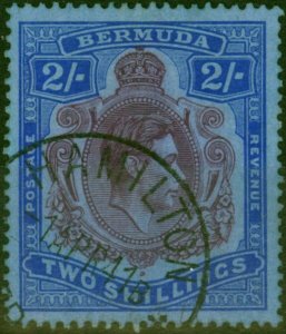 Bermuda 1940 2s Deep Reddish Purple & Ultramarine-Grey Blue SG116a Fine Used