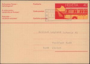 Switzerland, Government Postal Card