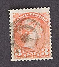 Canada # 41a Small Queen - VF Used 