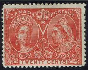 CANADA 1897 QV JUBILEE 20C 