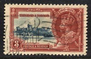 STAMP STATION PERTH - Trinidad & Tobago #44 KGV Silver Jubilee Used