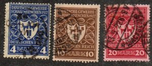 Germany 215-217 Used