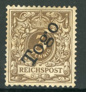 Germany 1897 Southwest Africa 3pf Brown Scott # 1 Mint E651