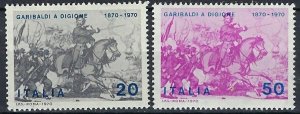 Italy 1021-22 MNH 1970 Horses