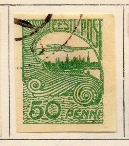Estonia 1920 Early Issue Fine Used 50p. 066667