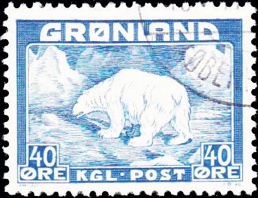 Greenland Scott 8 Used.