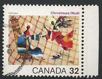 Canada #1040 32¢ Christmas - The Annunciation