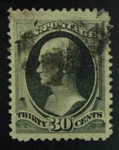 MOMEN: US STAMPS #190 USED LOT #54311