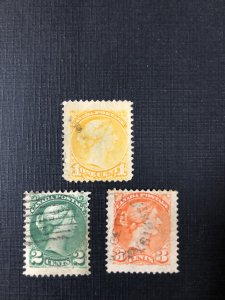 Canada Scott 35 - 37 Used