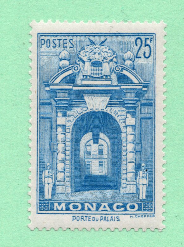 Monaco - Sc# 230 MLH / 25Fr Blue  -   Lot 0720506