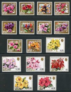 Niue SG527/42 1984 Flowers Set U/M (some light toning)