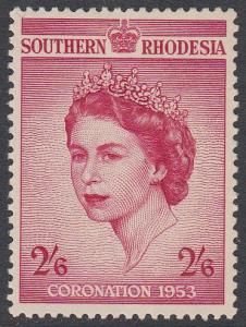 Southern Rhodesia 80 MLH CV $7.25