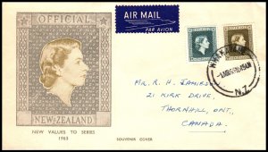 New Zealand O111 Pen FDC