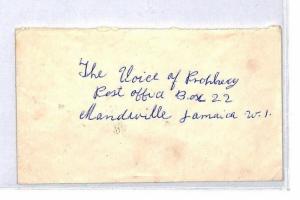 CS105 Jamaica 1963 *Whithorn* CDS Voice of Prophecy Cover {samwells-covers}