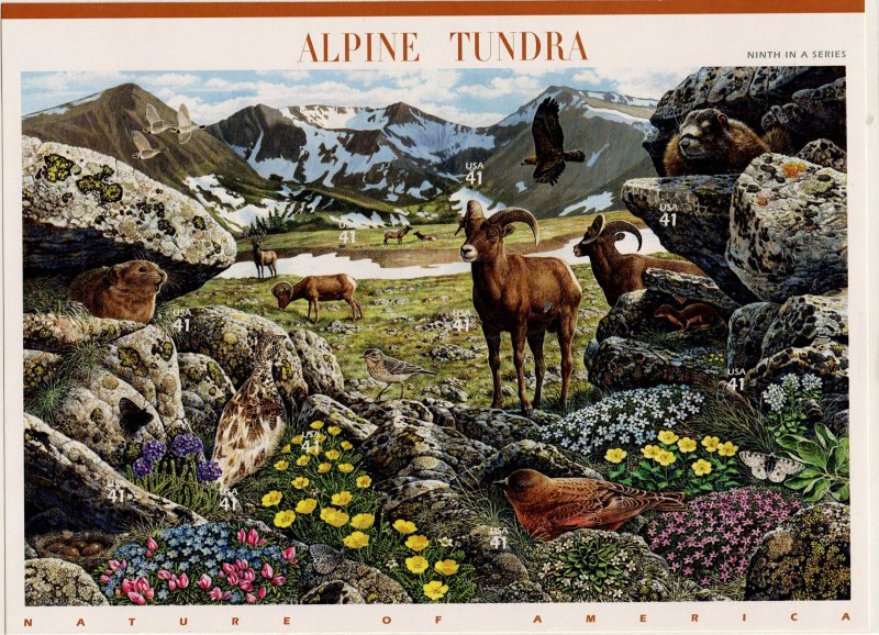 USA # 4198 MNH ALPINE TUNDRA LOT OF 10 STAMPS 41 CENTS
