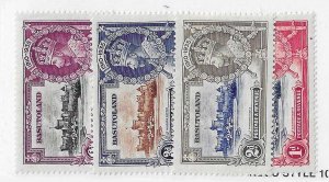 Basutoland Sc# 11-14 Silver Jubilee  OG VF