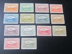 New Guinea 1939 Sc C46-59(48 small crease) set MNH