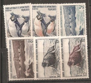 French Southern & Antarctic Territories SC 2-7 MNH