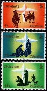 Gibraltar # 521 - 523 MNH