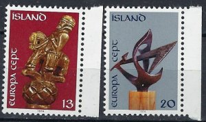 Iceland 472-73 MNH 1974 Europa