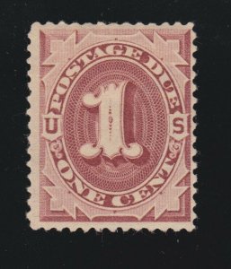 US J15 1c Postage Due Mint Fine OG H SCV $70