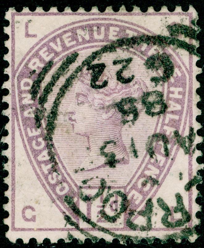 SG188, 1½d lilac, USED. Cat £42. GL