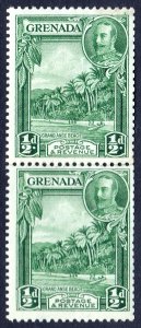 Grenada - Scott #114a - MH/MNH - Clipped, marking/reverse, spliced? - SCV $14.00