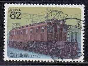 Japan 1990 Sc#2010 EF57 (Electric Locomotives) Used