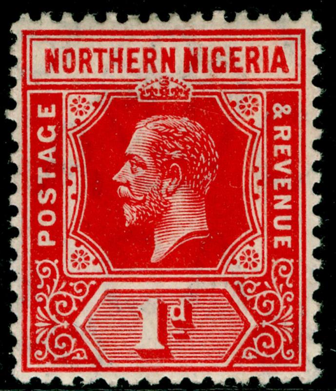 NORTHERN NIGERIA SG41, 1d red, LH MINT.