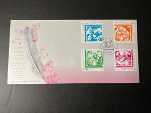 2005 Hong Kong First Day Cover FDC Stamp Sheetlet Andersen Fairy Tales