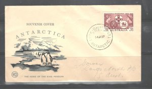 AUSTR.ANTARTIC TERRIT.DAVISADDRESSED TO ??S.AUSTRALIA; NO ARRIVAL CANCELATION