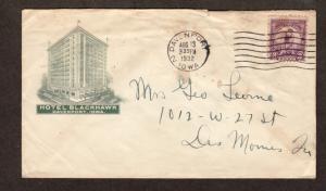 U.S. Ten Old Hotel Covers!