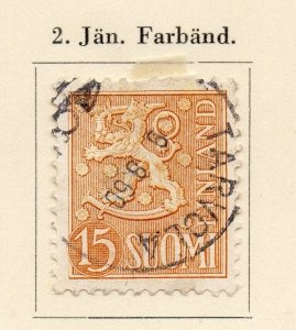 Finland 1956 Early Issue Fine Used 15p. NW-215706