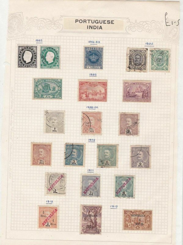 India Stamps Page  Ref 33216
